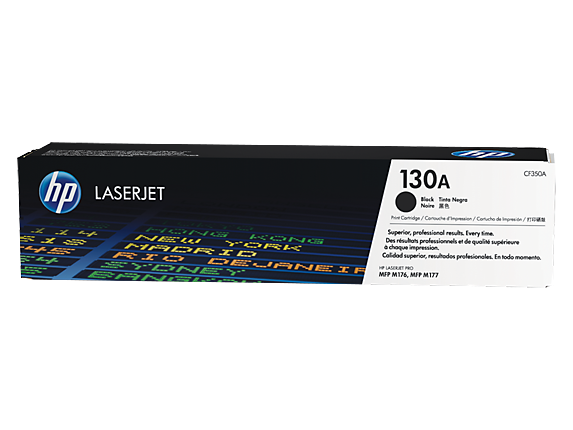HP 130A BLACK LASERJET TONER CARTRIDGE-M153/M176/M177