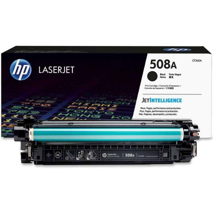 HP 508A BLACK LASERJET TONER CARTRIDGE