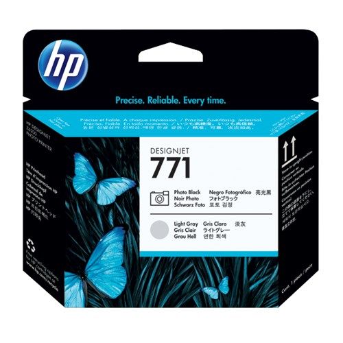 HP 771 PHOTO BLACK LIGHT GREY DESIGNJET PRINTHEAD