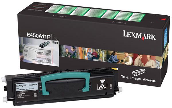 LEXMARK BLACK RETURN PROGRAM TONER YIELD 11000 PAGES FOR E450