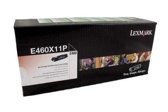 E460X11P BLACK TONER YIELD 15K PAGES FOR E460