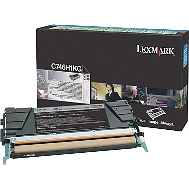 C746 C748 BLACK TONER HIGH YIELD 12K RETURN PROGRAM