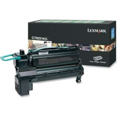 C792X1KG BLACK PREBATE TONER YIELD 20000 PAGES FOR C792