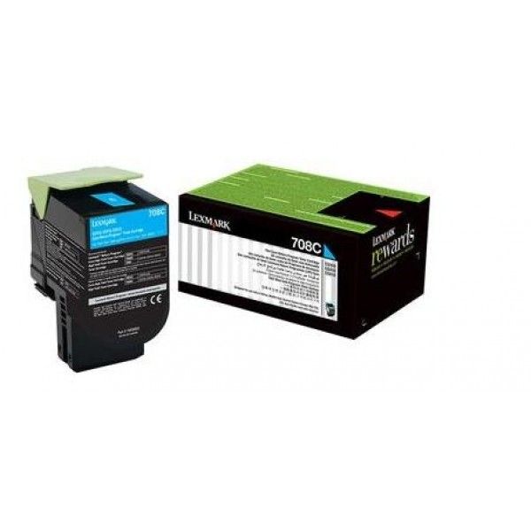 708C CYAN RETURN TONER CARTRIDGE 1K CS310/CS410/ CS510