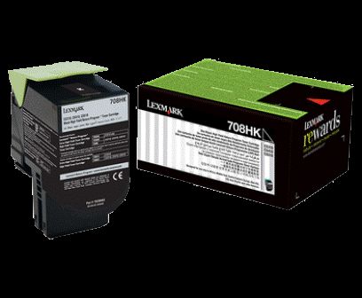 708HKE BLACK HIGH YIELD CORPORATE TONER CARTRIDGE 4K CS310/CS410/CS510