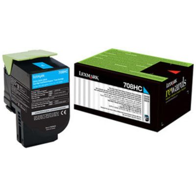 708XCE CYAN EXTRA HIGH YIELD CORPORATE TONER CARTRIDGE 4K CS510