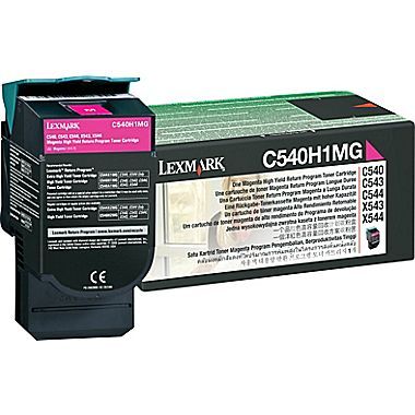 C540H1MG MAGENTA TONER YIELD 2K PAGES FOR C540 C543 C544 X543 X544
