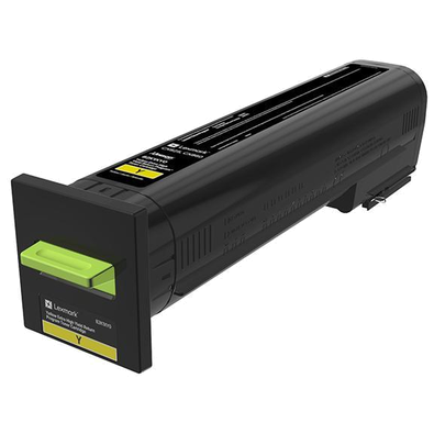 CX825/CX860 YELLOW EXTRA HIGH YIELD RETURN PROGRAM TONER CART 22K