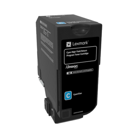 CX725 CYAN HIGH YIELD RETURN PROGRAM TONER CARTRIDGE 16K