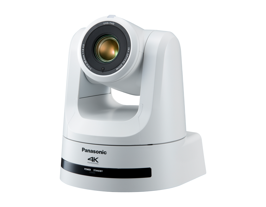 PANASONIC AW-UE100WEJ PTZ 4K INTEGRATED CAMERA 24X OPTICAL ZOOM - WHITE