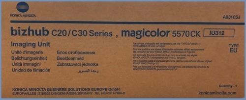 KONICA MINOLTA BIZHUB C20/C20P IU312 YELLOW DRUM