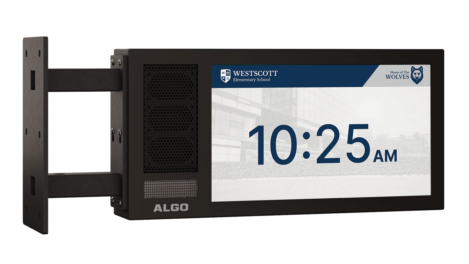 IP DIGITAL DISPLAY WITH SPEAKER DUAL SIDED