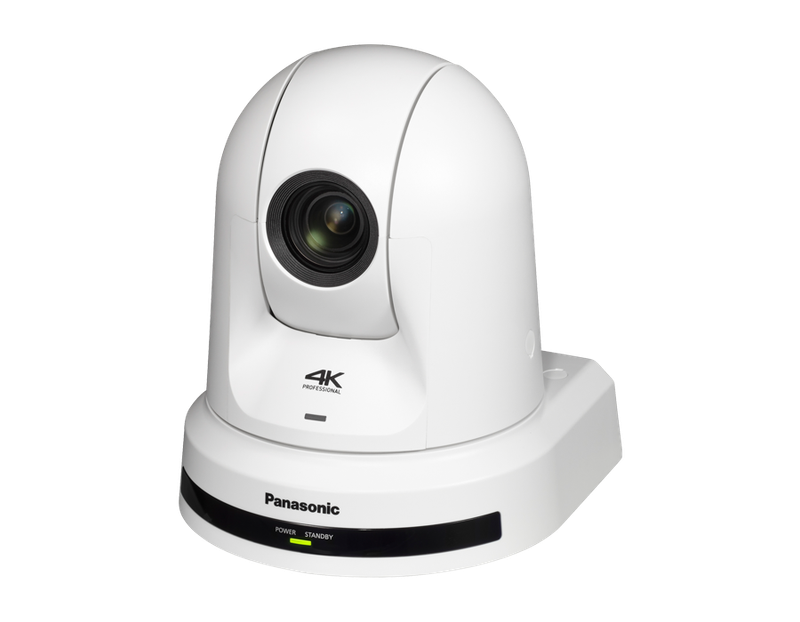 PANASONIC AW-UE40WEJ PTZ 4K INTEGRATED CAMERA 24X OPTICAL ZOOM - WHITE