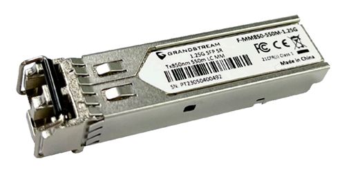 SFP FIBER MODULE - MULTI-MODE 850NM 550-METER 1.25GBPS