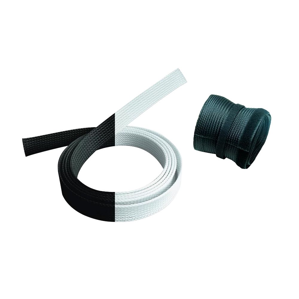 CABLE SOX FLEXIBLE POLYYESTER CABLE MANAGEMENT SLEEVES 20MM X 50MM - BLACK