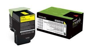 808SYE YELLOW STANADRD YIELD TONER CARTRIDGE CORPORATE CARTRIDGE 2K CX310/410/510