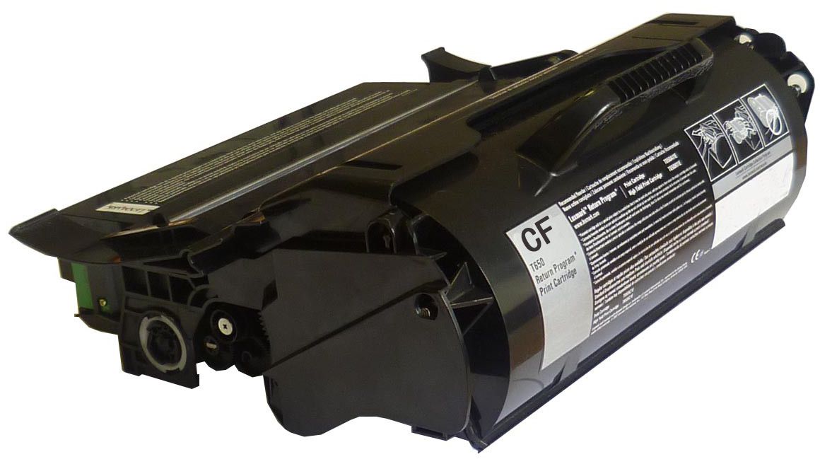 T650H11P BLACK PREBATE TONER YIELD 25000 PAGES FOR T650 T652 T654