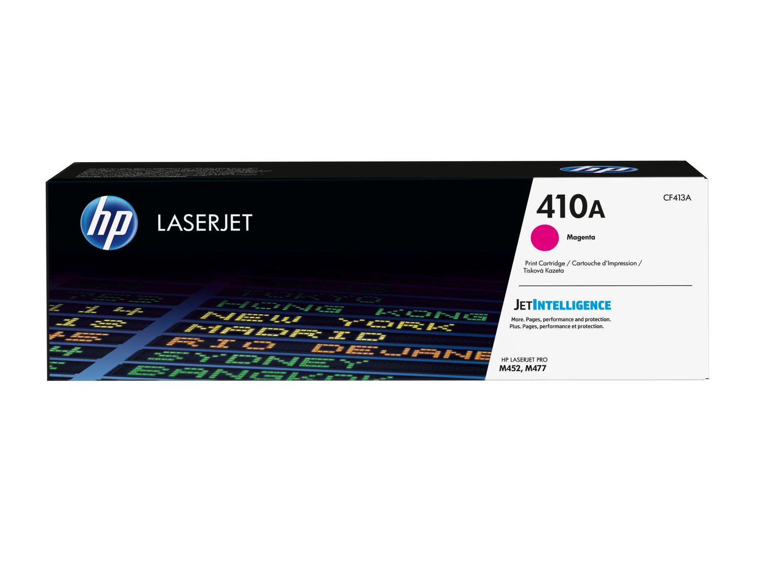 HP 410A MAGENTA LASERJET TONER CARTRIDGE 2.3K LJET M452/M477