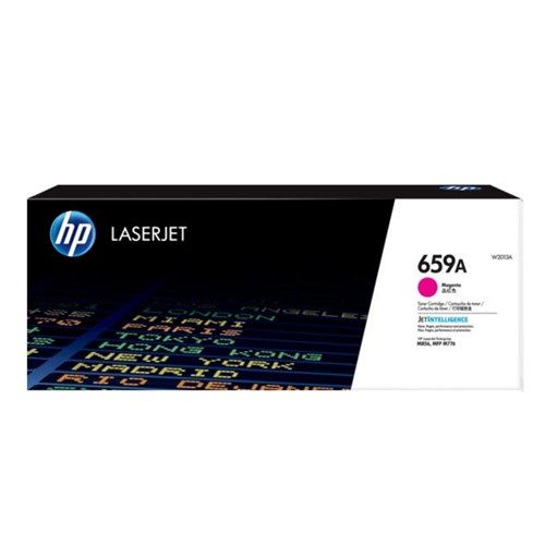 HP 659A MAGENTA LASERJET TONER CARTRIDGE FOR M776 M856 - 13K