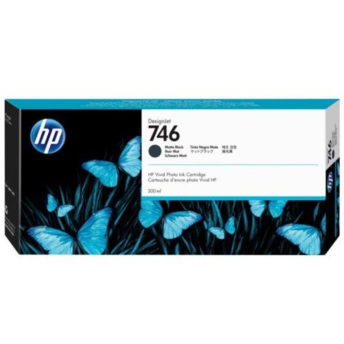 HP 746 300-ML MATTE BLACK DESIGNJET INK CARTRIDGE