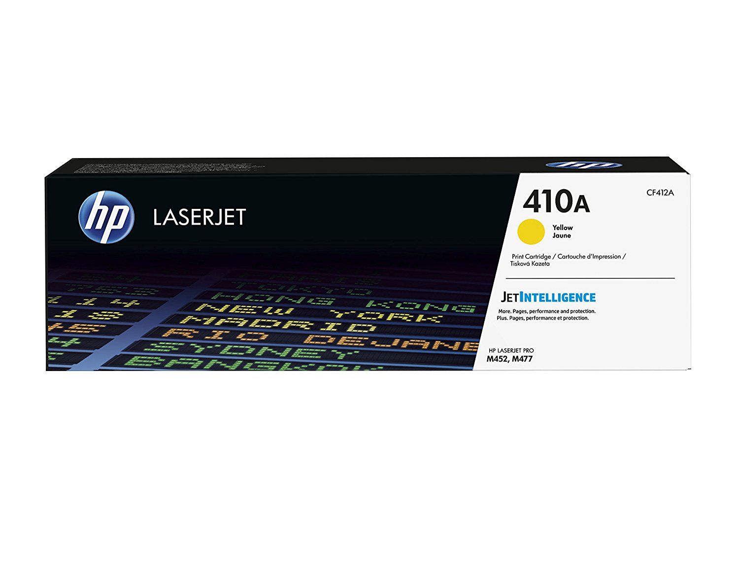 HP 410A YELLOW LASERJET TONER CARTRIDGE 2.3K LJET M452/M477
