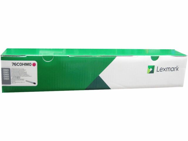 LEXMARK 76C0HM0 MAGENTA HIGH YIELD TONER CARTRIDGE 34K FOR CS92X/CX92X