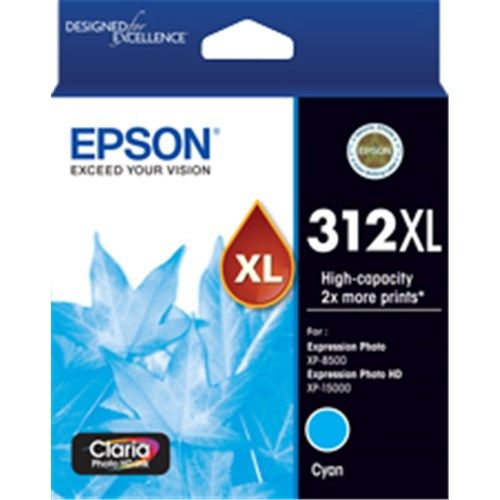 EPSON 312XL CYAN INK CLARIA PHOTO HD XP-8500 / XP-15000