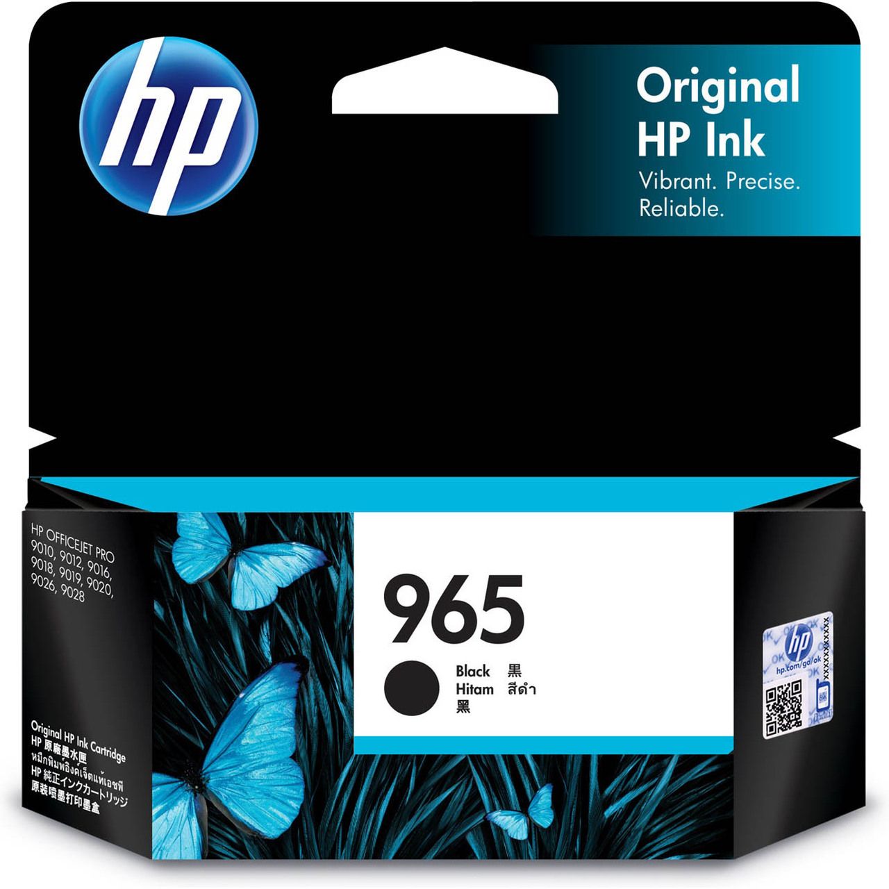 HP 965 BLACK ORIGINAL INK CARTRIDGE 1000 PAGES