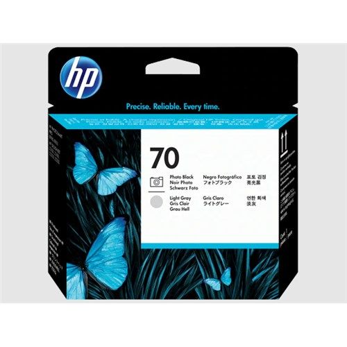 HP 70 PHOTO BLACK & LIGHT GREY