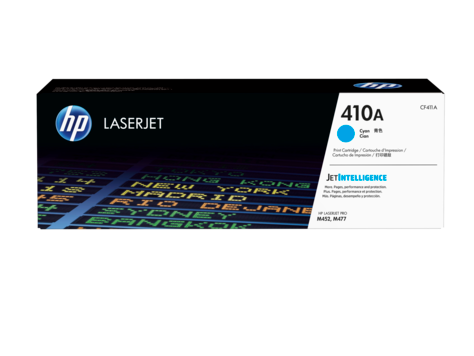 HP 410A CYAN LASERJET TONER CARTRIDGE 2.3K LJET M452/M477