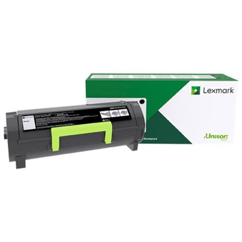 LEXMARK 58D6U0E BLK ULTRA HIGH TONER 55K FOR MX722 MS823 MS826 MX826