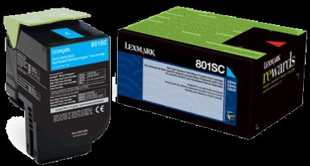808SCE CYAN STANADRD YIELD TONER CARTRIDGE CORPORATE CARTRIDGE 2KCX310/410/510
