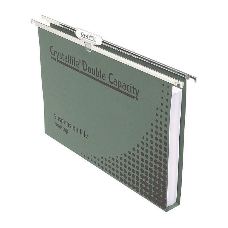 Crystalfile Complete Suspens File F/C Dbl Cap Pk50