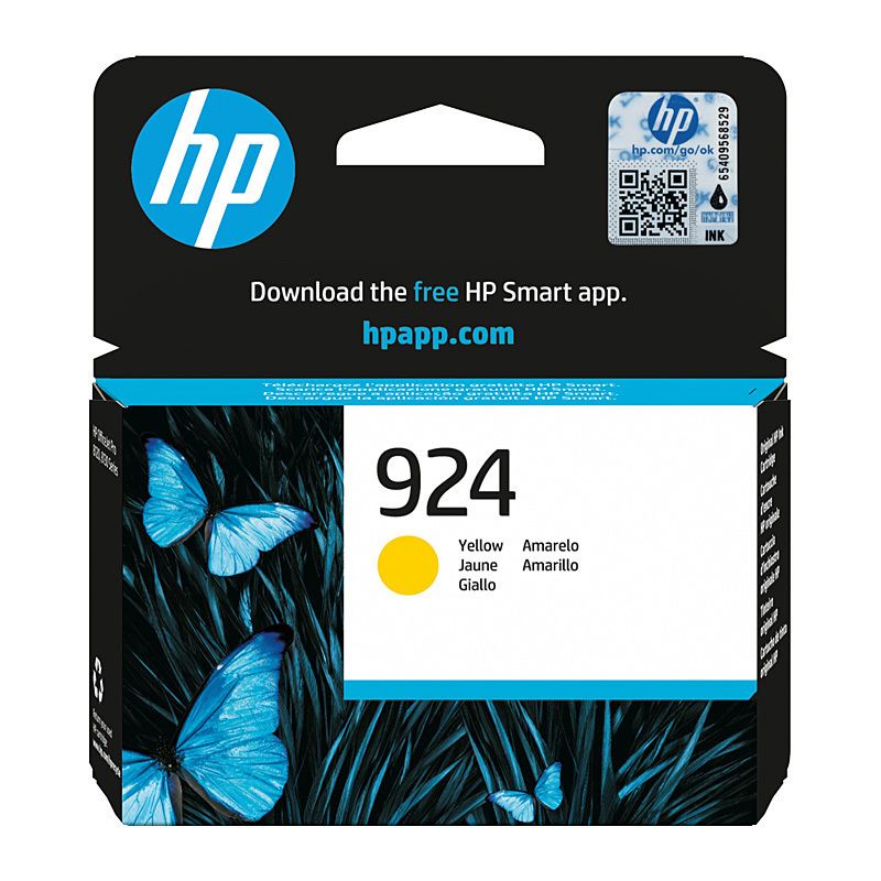 HP #924 Yellow Ink 4K0U5NA