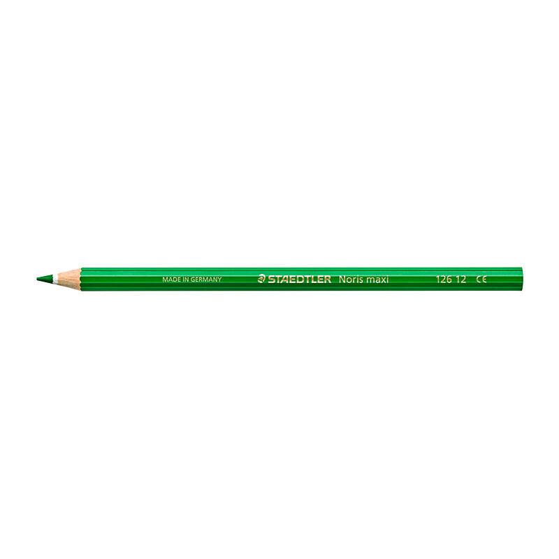 Staedtler Noris Club MAXI Learner Colour Pencil - 12 Pack - Green