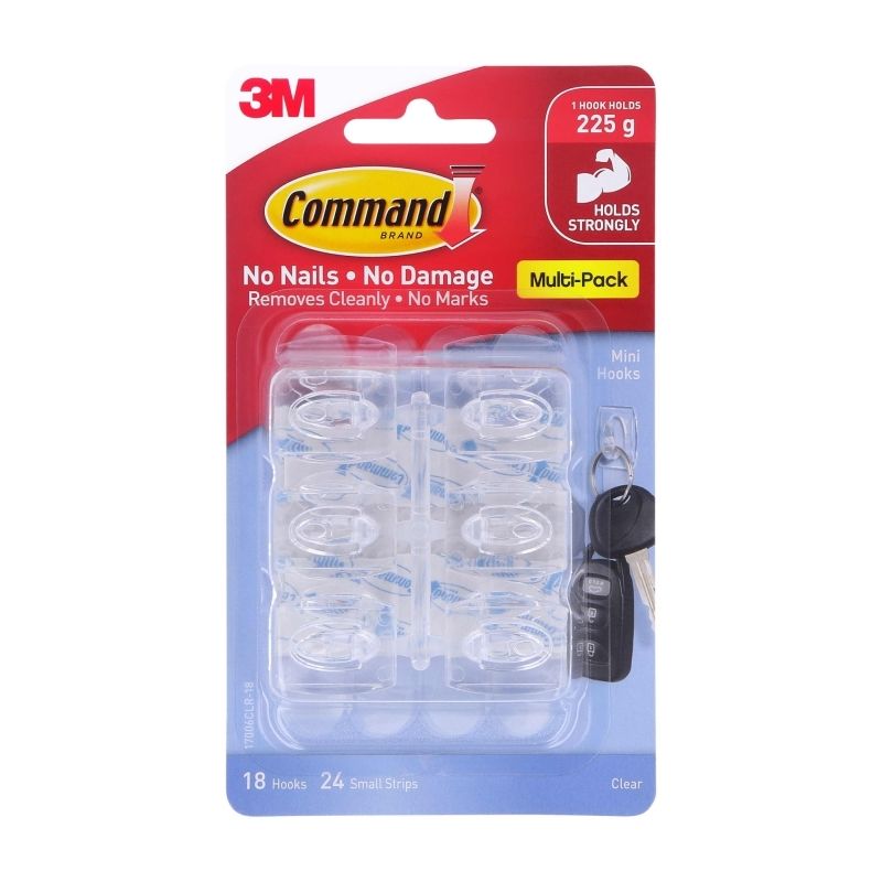 CMD Hook 17006CLR-VP Mini Pk18
