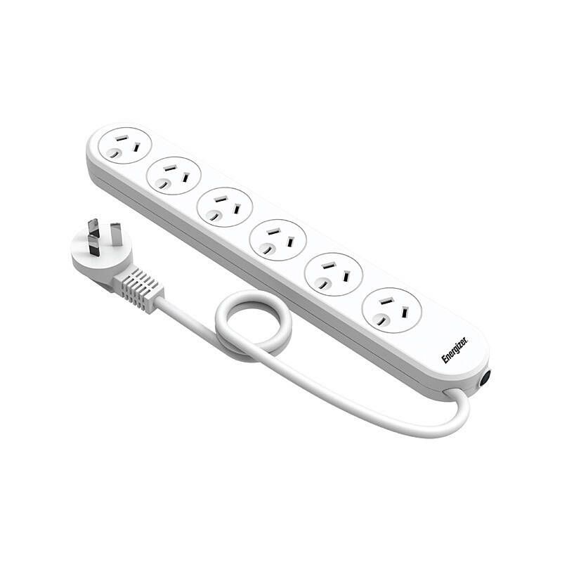 Energizer ET-6OW 6-Port Powerboard - Overload Protection