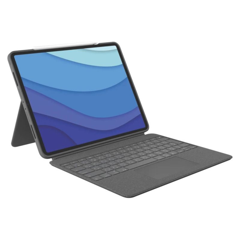 Logitech Combo Touch Keyboard Case for IPad Pro 12.9-inch (Oxford Grey)