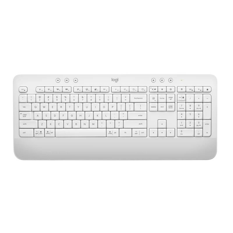 Logitech Signature K650 Wireless Keyboard with Palm-rest (Off-white)