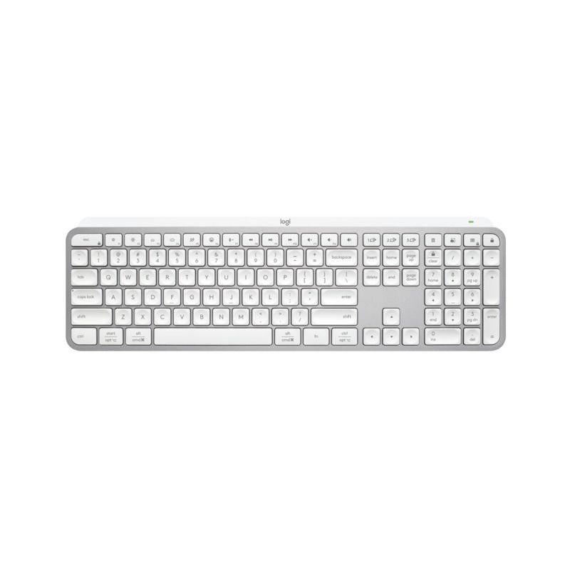 Logitech MX Keys S Advanced Wireless Illuminated Keyboard (Pale Grey)