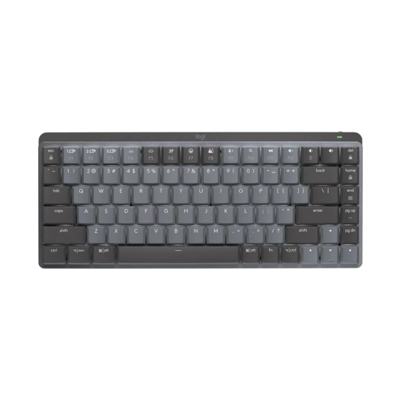 Logitech MX Master Mechanical Mini Wireless TKL Keyboard - Graphite (Tactile)