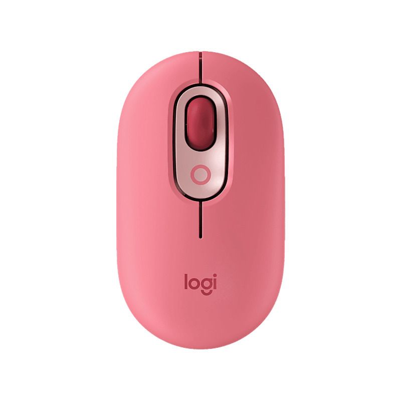 Logitech POP Wireless Mouse with Emoji Button Function (Heartbreaker)