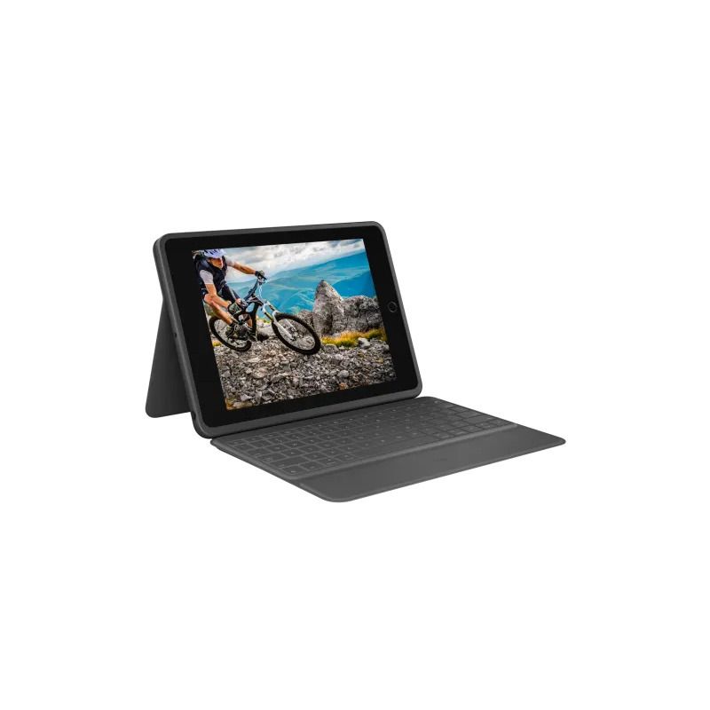 Logitech Rugged Folio Protective Keyboard Case for IPAD 7/8/9 GEN