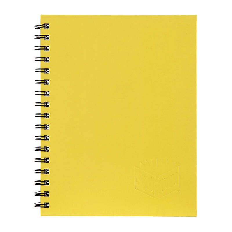 Spirax 511 Hard Cover Book Yellow S/O Pk5