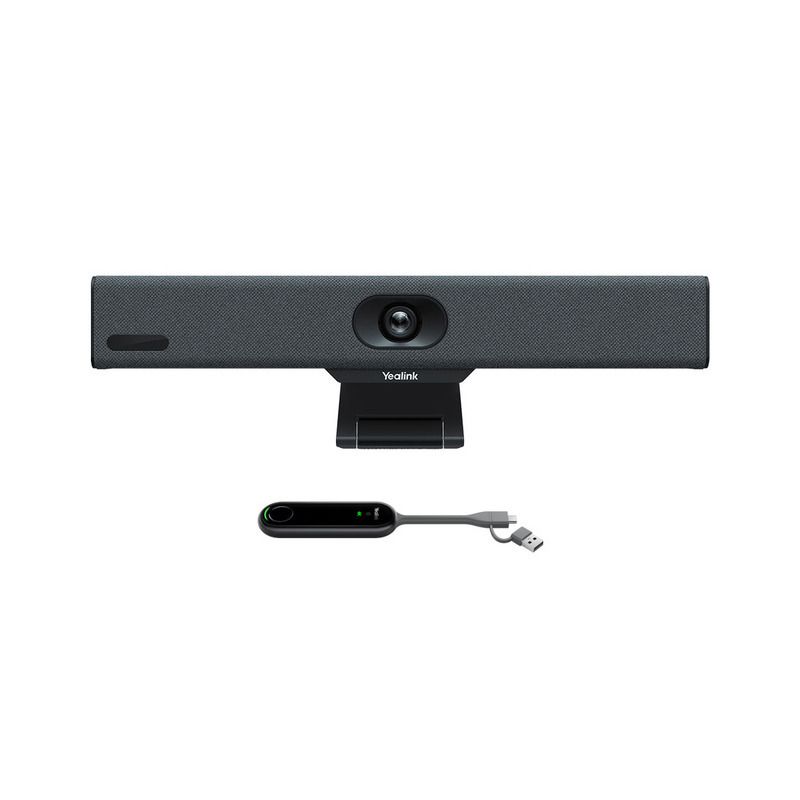Yealink A10-025 4K All-In-One Android Meeting Video Collaboration Bar - VCR11 &amp; WPP30