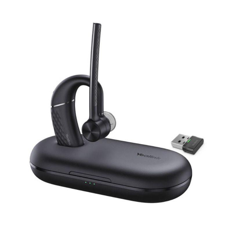 Yealink BH71-PRO Bluetooth Wireless Mono Headset Bundle - Black
