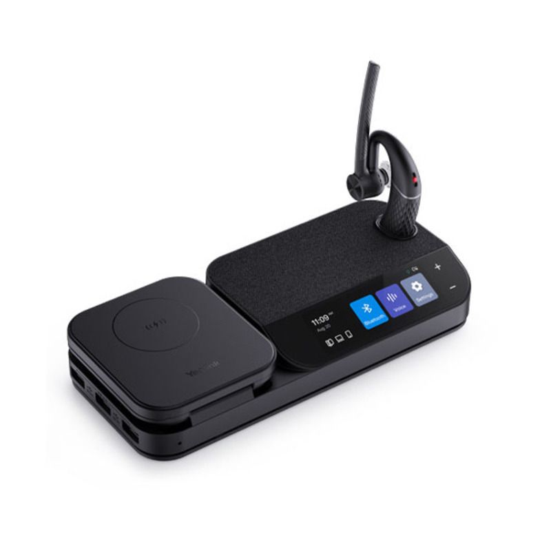 Yealink BH71-WORKSTATION 10h Wireless Workstation Bundle - Black