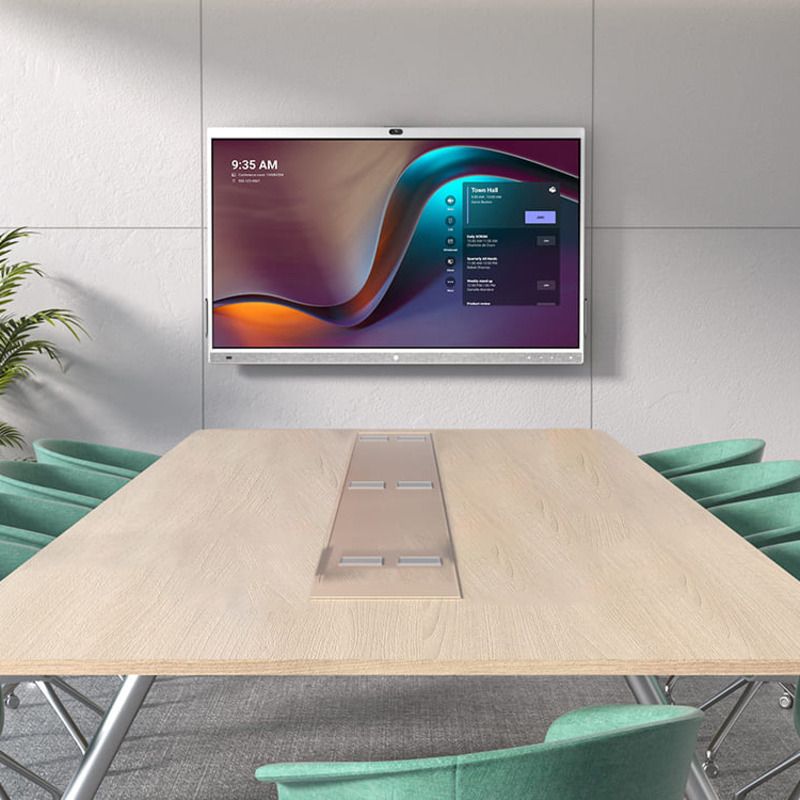Yealink ETV65 Meeting Board86 Extended Touchscreen UHD LED White Monitor -3840 x 2160(16:9)