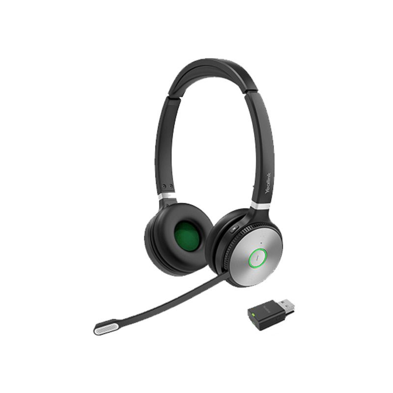 Yealink WH62-DL-PORTABLE-UC UC Edition Dual Wireless Headset - DECT USB Dongle