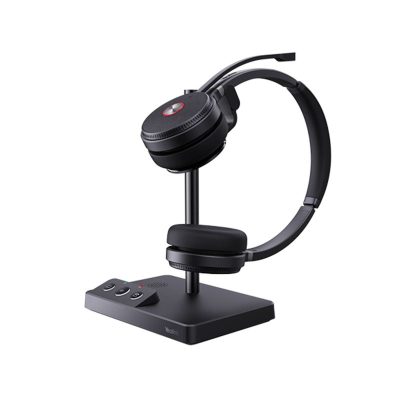 Yealink WH62 Teams Edition Portable Dual Wireless Headset - Base &amp; DECT USB